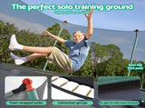 Bestway 14ft Trampoline Kids Rebounder Safety Net Enclosure Outdoor Fitness 4.27m for Ages 6 BW-TRAMPO-59105