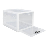 Fridge Lock Box Plastic Multifunctional Convenient Lockable Food Storage Cabinet for Home White and V1294-YM0901-3117240203611