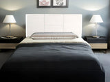 PU Leather Single Bed Headboard Bedhead - White V63-768085