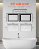 VEVOR Shower Niche 40.6 x 6140.6 x 61 cm Recessed Wall Organizer Bathroom V952-SLLYBK4C16INUI9XP001V0