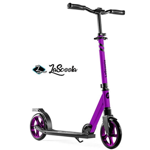 Lascoota Pulse Kick Push Commuter Scooter Teen Adult Plum V185-695844PLUM