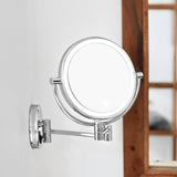 GOMINIMO 7 Inch Double-Sided LED Makeup Mirror with 10x Magnifying V227-3720162006080