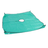 Landscape Tarp for Trimming Water Proof Pruning Tarp with 11.8 Inch Hole 4 Corner Buckles for Easy V1294-YM0901-3111250192011