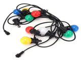 G50 Bulb String Light 5M 10LED Colorful Hanging RGB Globe Lights for Outdoor Courtyard Garden V1294-YM0901-3119210131312