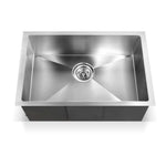 Cefito Kitchen Sink 60X45CM Stainless Steel Basin Single Bowl Silver SINK-6045-R010