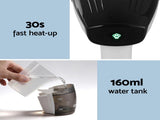Devanti Clothes Steamer, 1500W Powerful Fast 30s Heat-Up Continuous Steam Lock 160ml Tank Fabric SI-PORT-0032-WH