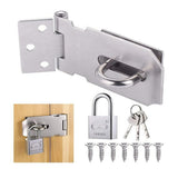 30mm Door Bolt with Latch and Keys - Heavy-Duty Security Lock for Home & Office V1192-D14