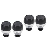 4pcs Solar Fence Lights Solar Outdoor Wall Lights Up Down Lighting IP65 Water Resistant for Garden V1294-YM0901-3119240139811