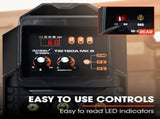 ROSSI 160 Amp AC DC TIG MMA ARC Stick Inverter Welder, Ideal for Aluminium and Copper Welding, 15A V219-TOLWDRROBT16