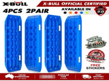 X-BULL Recovery tracks Sand tracks 2 pairs Sand / Snow / Mud 10T 4WD Gen 2.0 - blue V211-AUEB-XBST005-2
