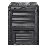 Garden Compost Bin 300 L, BPA Free Composter, Large Capacity Outdoor Composting Bin with Top Lid and V952-GDSDFXHSPP80WX06WV0
