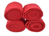 4Pcs Horse Leg Warp Self Adhesive Breathable Wear Resistant Animal Leg Bandage for Cows Horses Red V1294-YM0523-3111220079312