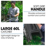 PowerBlade 20" 200cc Self-Propelled Lawn Mower, 7 Height, Steel Deck, Deck Wash Port, OHV 4-Stroke V219-MOWSPRPB20SA