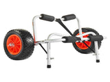 Kayak Cart, 113.4 kg Load Capacity, Foldable Kayak Trolley with 25.4 cm Solid Rubber Tires & 1 V952-SPSPHTTC10IN9SGI2001V0