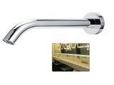 G1/2in Wall Stainless Steel Infrared Induction Sensor Water Faucet Hot and Cold Basin Water Tap V1294-YM0901-3112200053211
