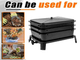 Worm Farm Factory worm wee Composter 30L 4 Trays Compost Bin Worm Farm Composting System V324-HO-WORMFBLACK-30L