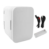 Car Fridge 4L Semiconductor Cool Hot Dual Use Quiet Portable Mini Car Refrigerator for Makeup V1294-YM0901-3113240144411