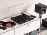Kanto OBI3 Turntable with Bluetooth 5.3, Preamp, and Pitch Control - Matte Black V398-KO-OBI3VMB-I