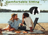 Beach Mat - Foldable Beach Chair - Camping Chair - Beach Mat with Backrest - Outdoor Camping Chair V1188-MS101-02169-1