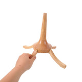 Portable Detachable Wooden Instrument Rack for Trumpet Cornet with Nonslip Four Leg Design V1366-AZ2-W-22898