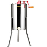 Manual Honey Extractor, 3 Frames Honey Spinner Extractor, Stainless Steel Beekeeping Extraction, V952-SDYMJBXGYC153X6H5V0
