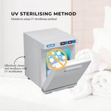 Orku 5L White Electric Hand Towel Warmer Mini UV Steriliser Cabinet Salon Heater V238-SUPDZ-40009100787792