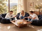 Artiss Bubble Floor Sofa Lazy Couch Single Lounge Chair Reading Accent Chairs SB-C-HCOMB-GY