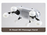 Wireless Mechanical Shawl Massager for Neck Shoulder Waist Leg Relaxation at Home Office Travel V1341-ZY-DCM2XKQL-BEIGE