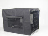 YES4PETS 36' Portable Foldable Dog Cat Rabbit Collapsible Crate Pet Cage with Cover V278-CR36-W-COVER-BK