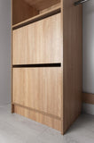 BASEL 2M WALK IN WARDROBE KIT - CLASSIC - NATURAL OAK V164-ECW5S