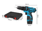 Traderight 12V Cordless Drill Kit 2.0Ah with 74pcs Set HW0286