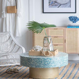 GOA SHELL COFFEE TABLE V742-78482BLUE