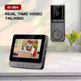2.4G Wireless Video Doorbell with Smartphone Intercom, 256GB V1263-JX-5026