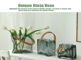 Handbag Vase Original Color Glass Vase Fish Tank Glass Vase Handmade Vase V1294-YM0716-230130LD04-4