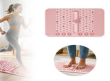 Soft Silicone Acupressure Massage Mat, Reflexology Pad with Rolling Massage Ball, Non V1366-AZ2-W-27723