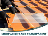 Transparent Roof Panel Easy Installation Tile for Outdoor Patio 1Pack V1366-AZ2-W-21969