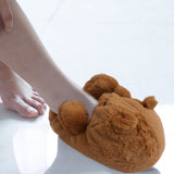 Cartoon Bear Slippers for Winter Female Wear Round Toe Comfortable Chic 1 Pair 11.79X7.86X5.89in V1192-AZ-W-27313