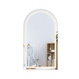 EMITTO LED Wall Mirror Arch Anti-fog 50*90cm 50x90 DECO1020-50X90