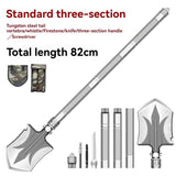multifunctional military shovel, outdoor folding shovel, survival gear, heavy-duty spade, camping V1102-145-12987-SLR-96CM