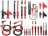 25PCS Multimeter Test Leads Kit, Test Leads Set with Replaceable Alligator Clips,Wire y21145 V1370-AZ4-08037