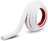 TV Cord Hider Flexible Wall Cord Cover Low Profile Silicone Cable Raceway Self Adhesive Cut to V1258-DP02-WO-978