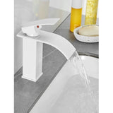 Modern Faucet for Bathroom and Kitchen,fall Effect, Elegant Design Basin Faucet, Hot and Cold V1237-ZY-715-265