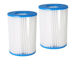 2Pcs Pool Filter Cartridge Filter Element Replacement for Hot Tubs Spas Children's Swimming Pools V1294-YM0523-3111220072211