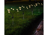 2Pcs Solar Mushroom Light - 8pcs Warm White V1263-JX-927