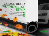 16ft Extra Thick Garage Door Bottom Seal EPDM Weatherstrip Black for Insulation and Soundproofing V1369-AZ3-W-16824