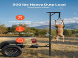 Truck Hitch Game Hoist, 500 lbs Load Capacity, Hunting Deer Hoist with 2-inch Receiver, 360-Degree V952-KCSSLSHL500L4HM93001V0