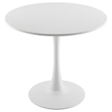 VEVOR 31.5 in Round Dining Table Wood Kitchen Table for 2-4 Person V952-YXCZBKTZMDBTQBT62V0