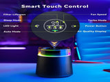 Air purifier - Air purifier with LED - Negative ion purifier - Home purifier - Negative ion V1188-MS-313-1053