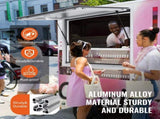 Concession Window for Food Truck, 48"x36" Aluminum Alloy Food Truck Service Window, Up to 85 Degrees V952-WBLFWCK4836Y5FL9HV0