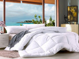 Hotel Quality Quilt Doona 400GSM Microfibre DOUBLE Size Soft, Lightweight All-Season Comfort V340-HALQD